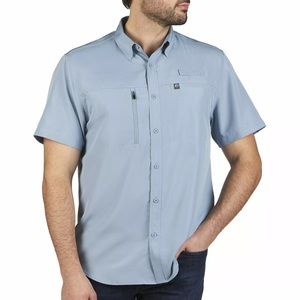 NWT Indian River Fishing Shirt Cornflower XXL